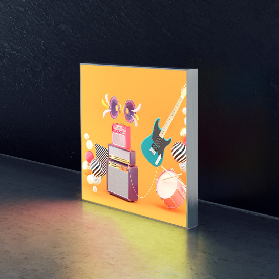 LIGHTBOX 100X100 TEK YÖN