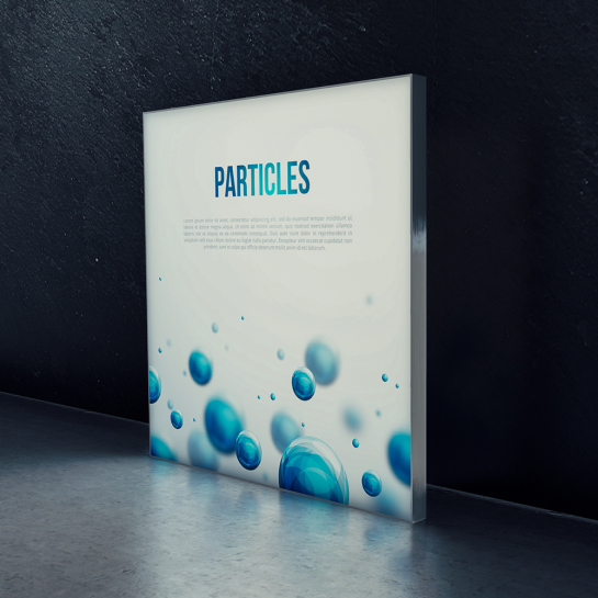 LIGHTBOX 120X120 TEK YÖN