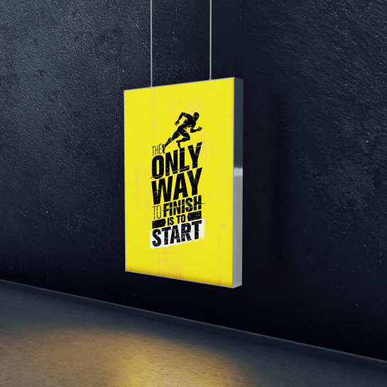 LIGHTBOX 70X100 ÇİFT YÖN