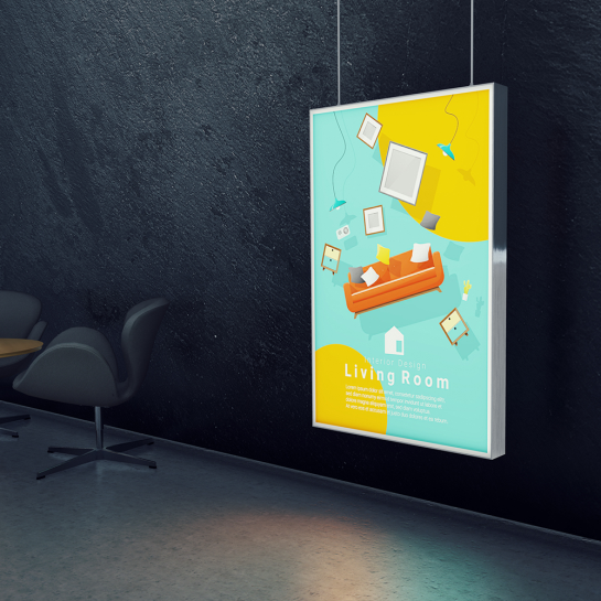 LIGHTBOX 80X120 ÇİFT YÖN