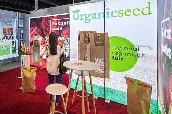 PIXLIP GO promotion stand at an event